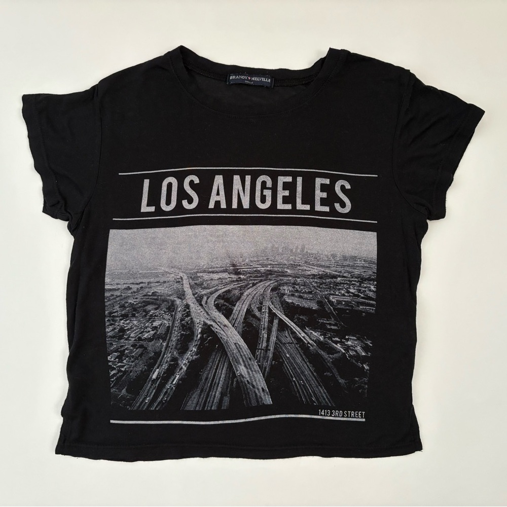 Brandy Melville Los Angeles Crop Top